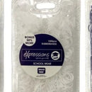 Expressions 1000pcs Rubberbands, Snag Free