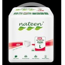 Nateen Plus Soft Maxi Flexi Adult Diaper Pull Ups 10's