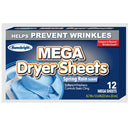 Homebright Mega Dryer Sheets - Spring Rain, 12 Sheets