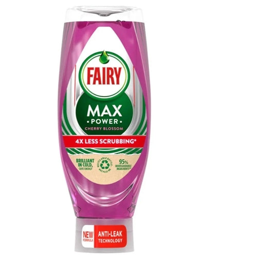 Fairy Max Power Dishwashing Liquid - 4X Less Scrubbing 640ml