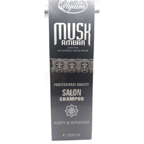 White Pajiani Musk Ambar Salon Shampoo 1000ml