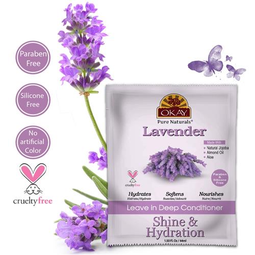 Okay Lavender Leave in Nourishing Deep Conditioner, 1.5 Ounce