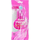 Kaili Twin Blade Disposable Razors - 5's