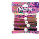 Glamour 5Pc Hair Bands- Earth Tone