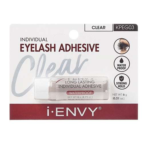 Kiss I Envy Clear 03 Eyelash Adhesive Individual 0.21oz