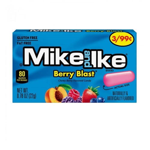 Mike And Lke Flavored Chewy Candy 22g