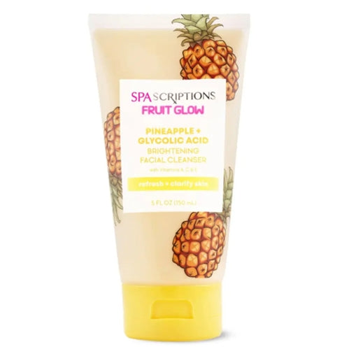 Spascriptions – Fruit Glow Pineapple + Glycolic Acid Brightening Facial Cleanser 5 fl oz