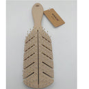 Vivicn Cepillo Leaf Shaped Hair Brush-Light Brown