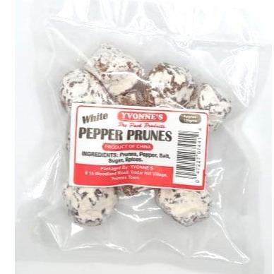 Yvonne's Pepper White Prunes 50g