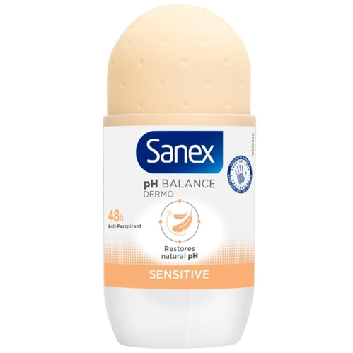 Sanex UK Dermo 24H Invisible Antiperspirant Roll On 50ml