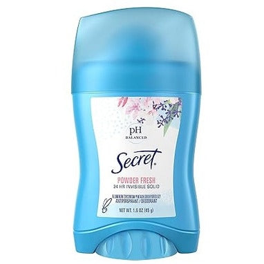 Secret Invisible Solid Anti-Perspirant And Deodorant Powder Fresh, 1.6 Oz