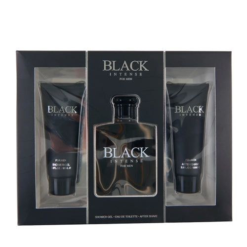 United Scents Black Intense 3pc Gift Set For Men