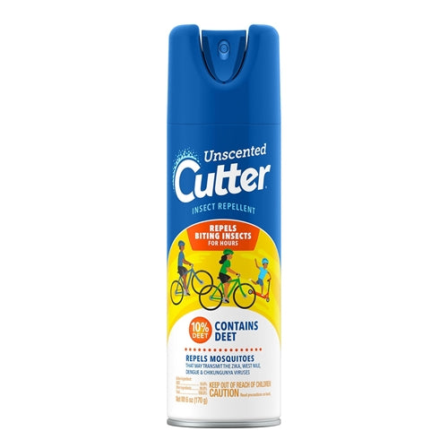 Cutter Unscented Insect Repllant 10% Deet 6oz