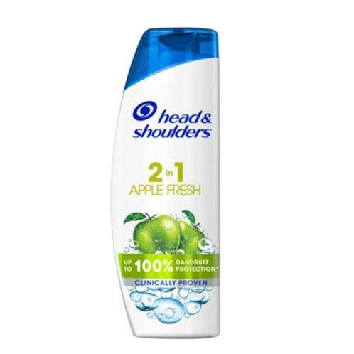 Head & Shoulders Apple Fresh 2-in-1 Dandruff Shampoo + Conditioner 400ml