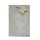 Rainbows Matte  Gift Bag With Stars - Grey