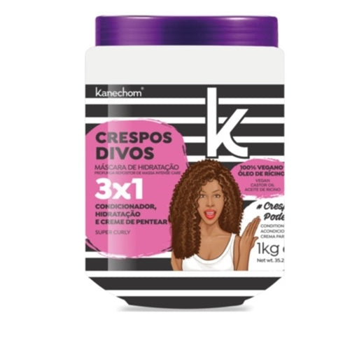 Kanechom 3X1 Super Curly Treatment Hair Creme 1Kg