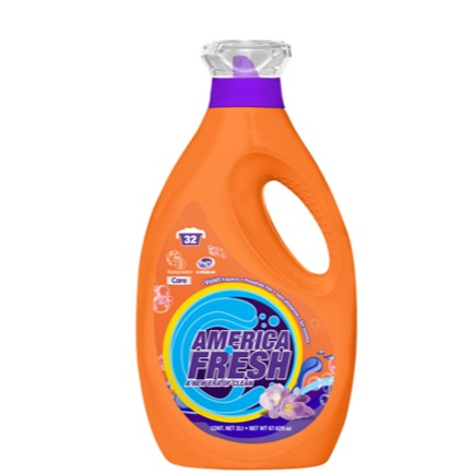 America Fresh Liquid Detergent, Violet Fragrance 2L