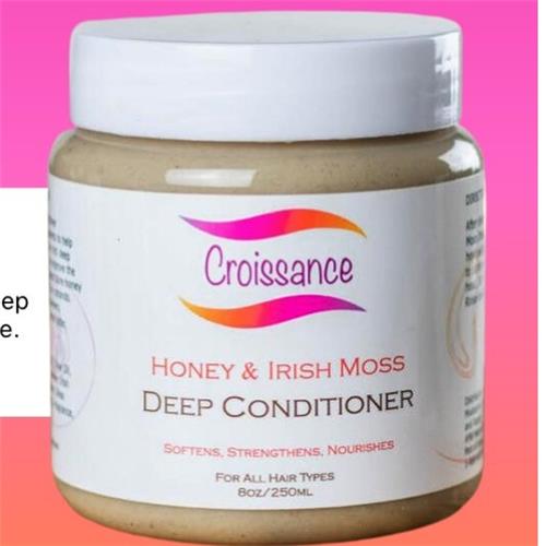 Croissance Honey & Irish Moss Deep Conditioner 8 fl oz