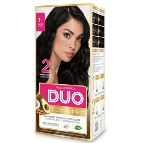 Duo Color Nutrition Permanent Hair Color - 2 Applications