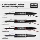Revlon Colorstay Liquid Eyeliner & Smoky Kohl Pencil Line Creator Eye Makeup Waterproof & Transferproof 0.004 oz