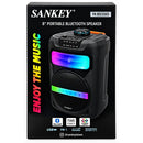 Sankey 8' Portable Bluetooth Speaker