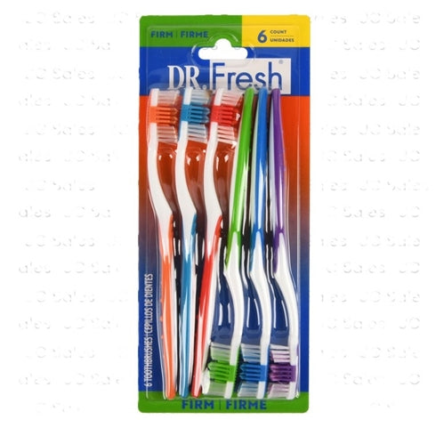 Dr. Fresh Toothbrush Firm 6 Count