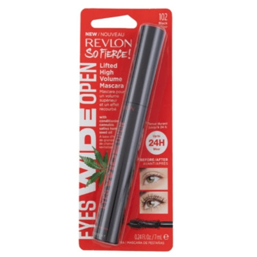 Revlon So Fierce! Eyes Wide Open Mascara, 102 Black, 0.24 fl oz.