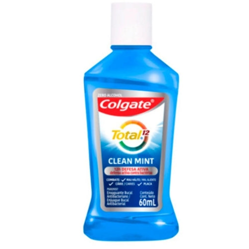 Colgate Total 12 Clean Mint Mouthwash 60ml