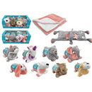 Home & You Baby Blanket & Cushion Toy 100X80cm - Single Assorted Colos & Patterns