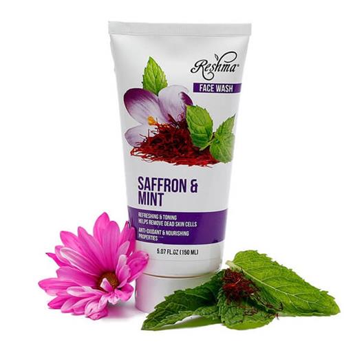 Reshma Refreshing & Toning Saffron & Mint Face Wash 5.07oz