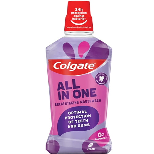 Colgate All in One Breathtaking Mouthwash 500ml