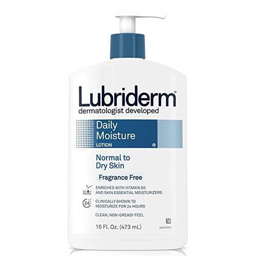 Lubriderm Daily Moisture Body Lotion - Unscented - 16 fl oz - SAVE $12