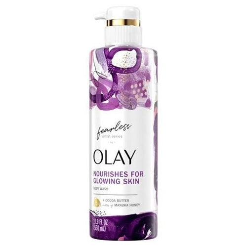 Olay Fearless Artist Series Nourishing Moisture Body Wash With B3+ Cocoa Butter And Notes Of Manuka Honey 20oz