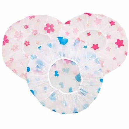 Eva Patterned Reuseable Single Shower Cap