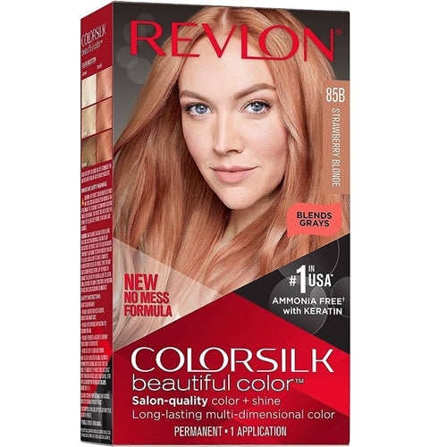 Revlon Colorsilk  Permanent Hair Color Long-Lasting High-Definition - 85B Strawberry