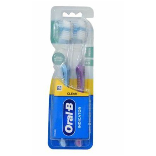 Oral B Clean Indicator Toothbrush - 2 Pack