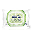 Ultra Compact Micellar Make Up Remover With Cucumber 25's