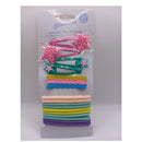 Glamour Hair Accessories - Rainbow Colours 23pcs