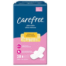 Carefree Ultra Thin Regular Pads with Wings - 28ct