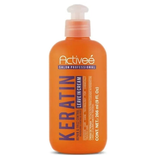 Activee Salon Professional Salt Free Keratin Leave In Repair Cream 9 oz