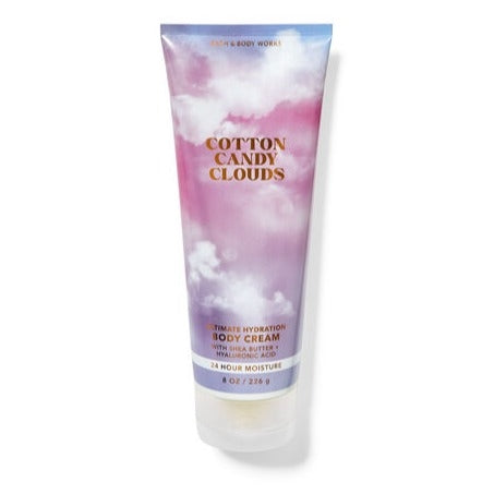 Bath & Body Works Cotton Candy Clouds Ultimate Hydration Body Cream 8oz