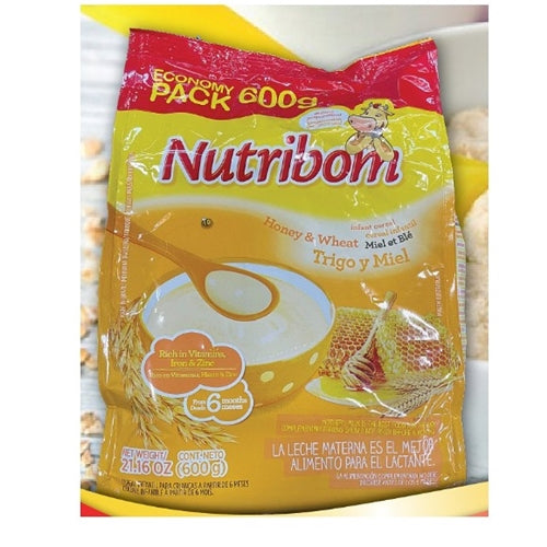 Nutribom Wheat & Honey Infant Cereal 600g