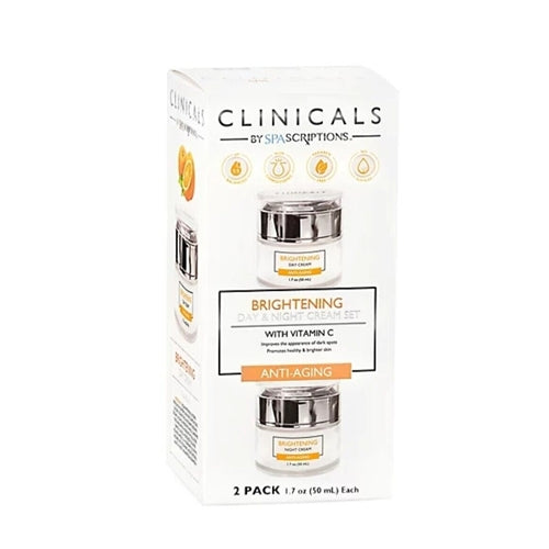 Clinicals By SPAscriptions Anti-Aging Day/Night Set Cream - 50ml Each