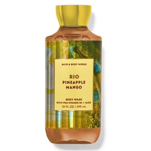 Bath & Body Works Rio Pineapple Mango Body Wash With Pro-Vitamin B5 & Aloe 10 fl oz