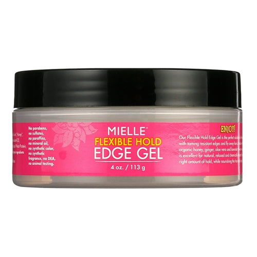 Mielle Organics Flexible Hold Honey And Ginger Edge Hair Gel, 4 Oz