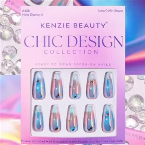 Kenzie Beauty Chic Design Collection Press On Nails
