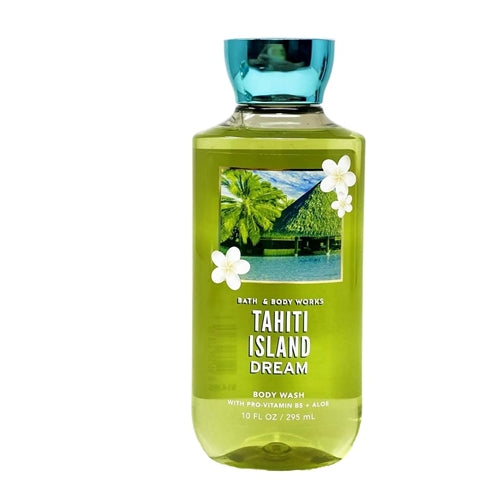 Bath & Body Works Tahiti Island Dream Body Wash With Pro-Vitamin B5 & Aloe 10 fl oz