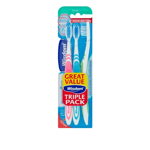 Wisdom 3 Firm Regular Plus Toothbrushes