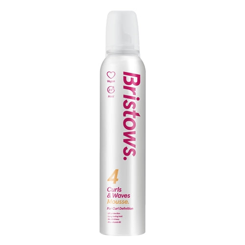 Bristows Curls & Waves Hair Mousse 200ml