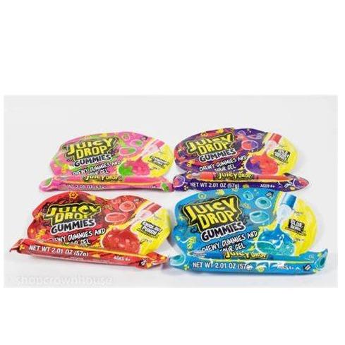 Topps Juicy Drop Gummies Assorted Flavors Single - 2.0 oz